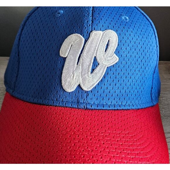 NWOT Washington Nationals MLB Baseball Cap Red White & Blue Adjustable - Picture 7 of 7